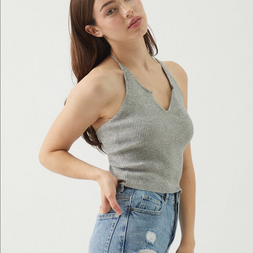 LA hearts halter top